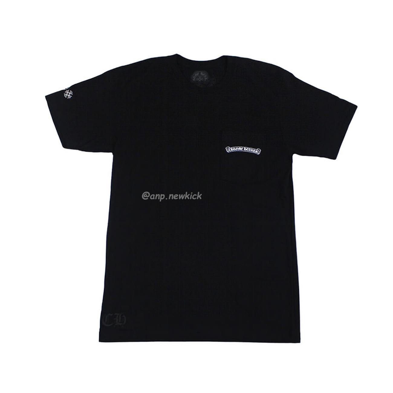 Chrome Hearts Eye Chart Dagger T Shirt Black (1) - newkick.app